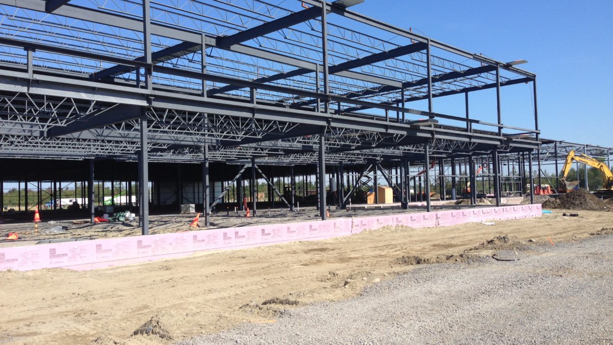 SOPREMA DRUMMONDVILLE PLANT » Lainco Structural steel experts on the